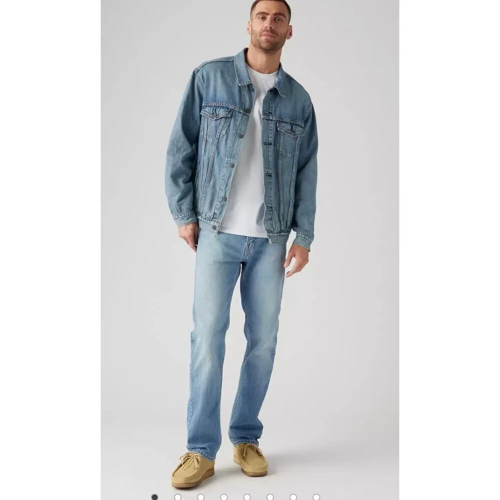 Levi’s 505 Men’s Regular Fit Straight Leg Jeans 34/30 NWT